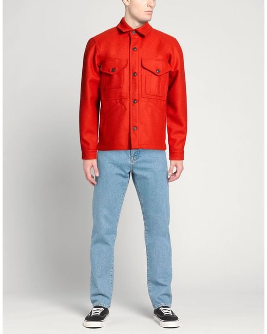 Manifattura Ceccarelli Red Jacket for men