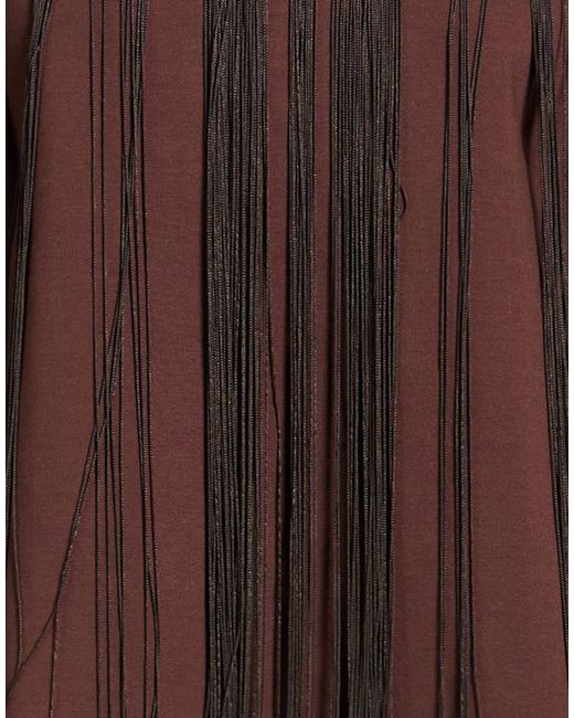ViCOLO Brown Chocolate Top Polyester, Viscose, Elastane
