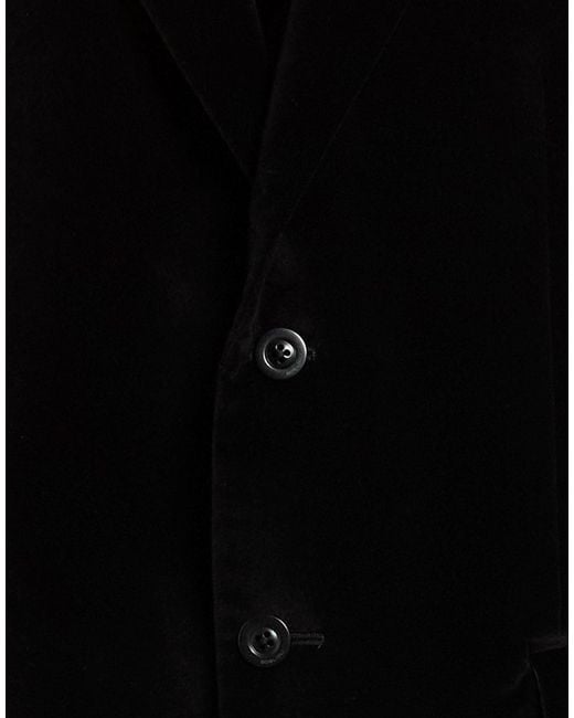 Boglioli Black Blazer Cotton, Elastane for men