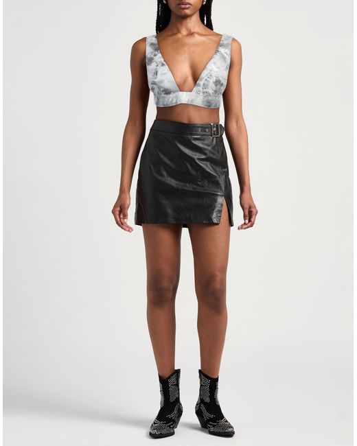 MSGM Gray Top Polyester