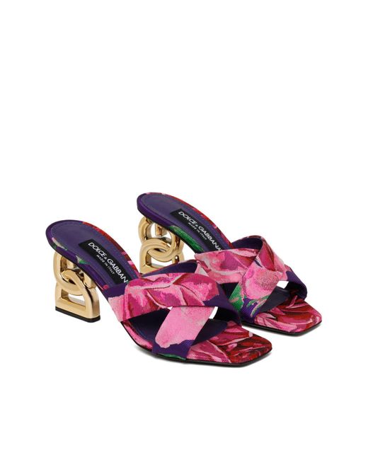 Dolce & Gabbana Pink Sandale