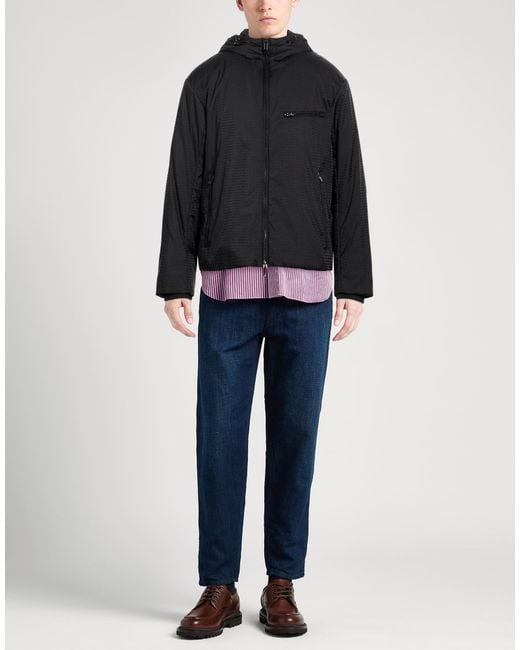 Emporio Armani Black Jacket for men