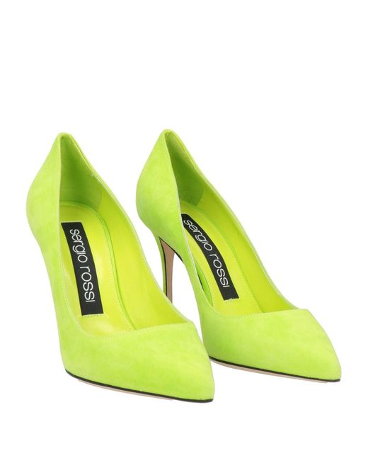 Sergio Rossi Green Pumps