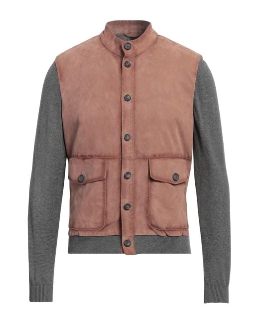 Giacca & Giubbotto di The Jack Leathers in Brown da Uomo