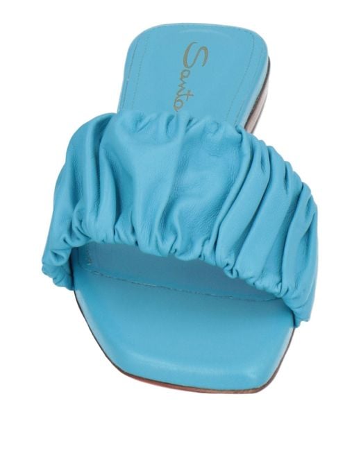 Santoni Blue Sandals