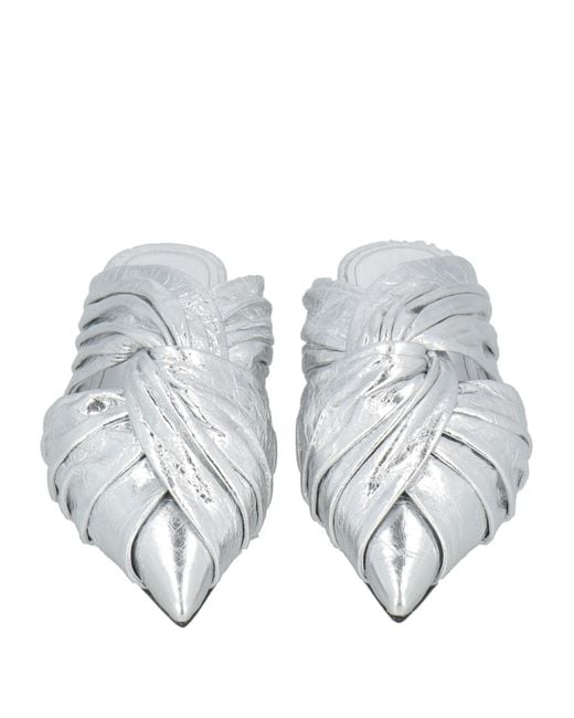 Givenchy White Mules & Clogs