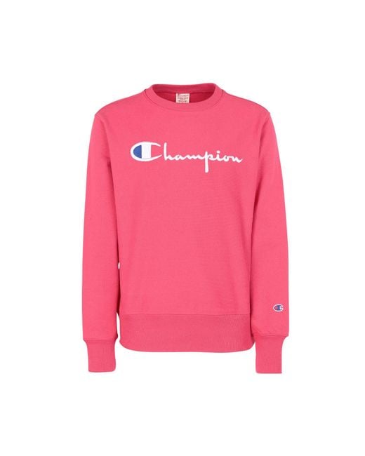 fuchsia champion sweatshirt