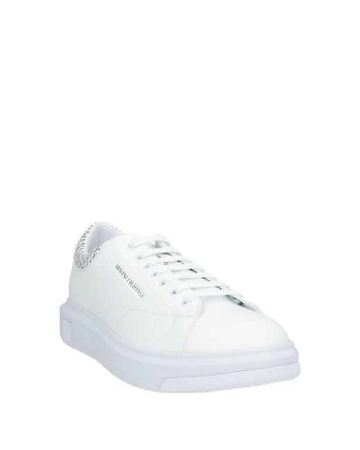 ARMANI EXCHANGE White Sneakers for men