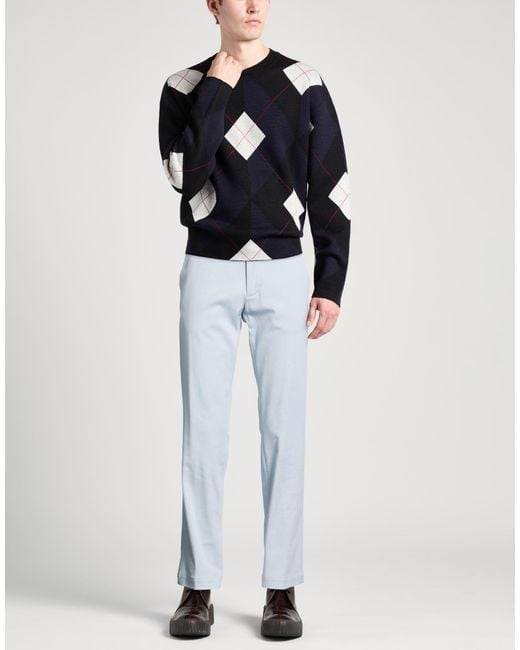 Agnona Blue Trouser for men