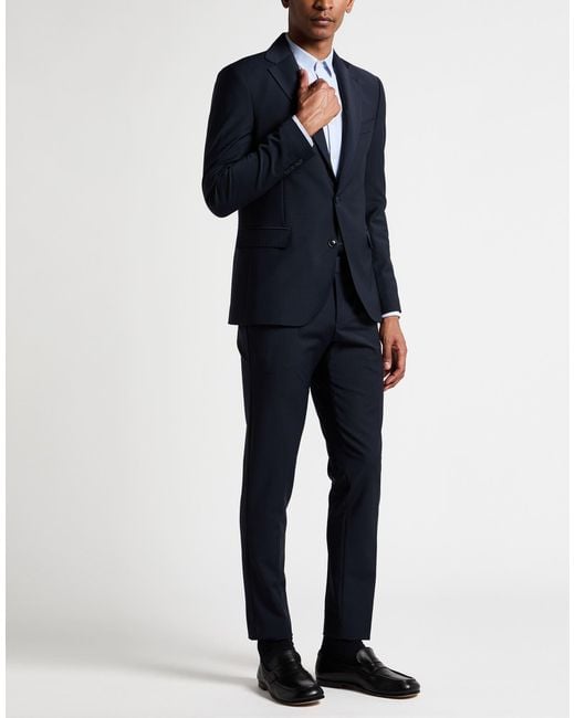 ALEX INGH Blue Suit for men
