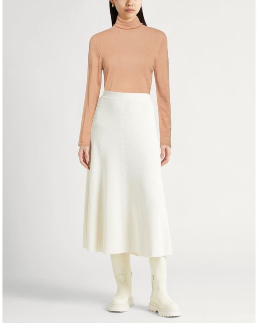 Majestic Filatures Natural Sand Turtleneck Cashmere