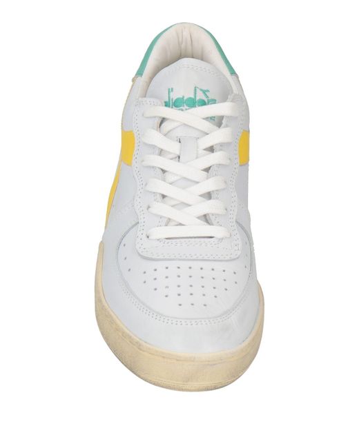 Diadora White Trainers