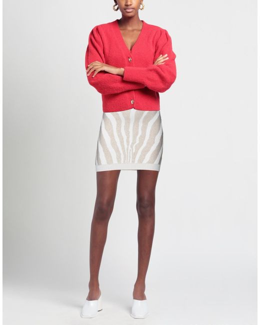 Balmain White Mini Skirt