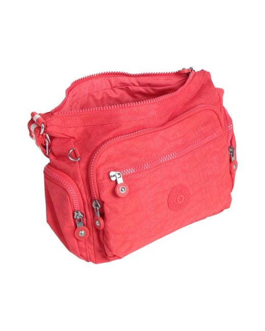 Kipling Red Cross-Body Bag Polyamide, Polyester