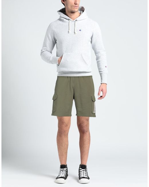 Moschino Green Shorts & Bermuda Shorts Cotton for men