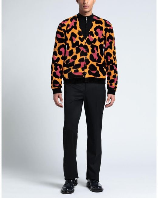 Cardigan Versace pour homme en coloris Black