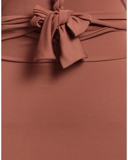 Amotea Red Mini Dress Polyester, Elastane