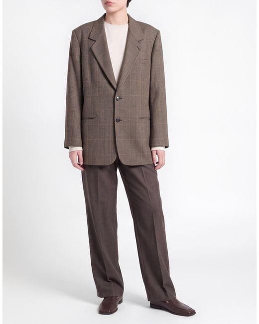 FRAME Green Sand Blazer Polyester, Viscose, Wool, Elastane