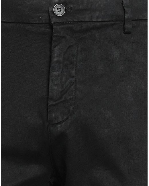 Mason's Black Pants Cotton, Modal, Elastane for men