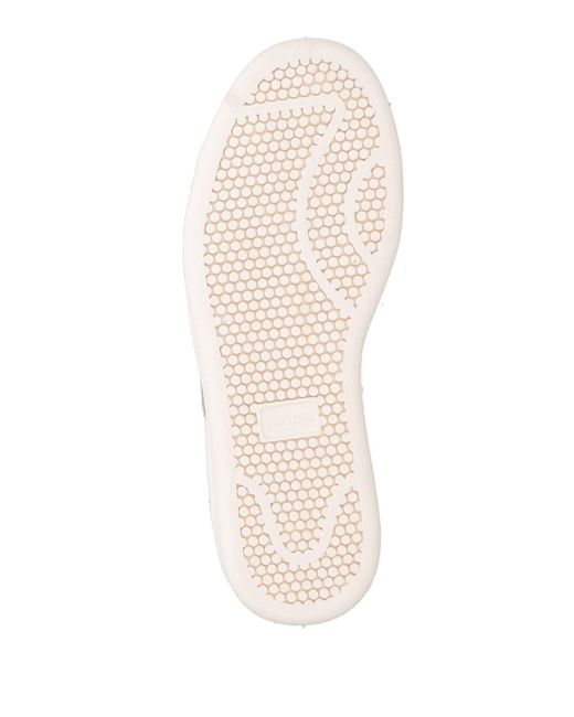 Serafini White Sneakers Leather