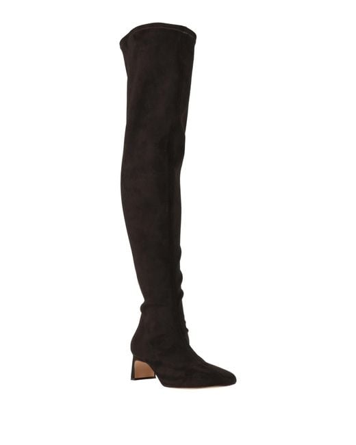 Odissi Black Dark Boot Synthetic Material