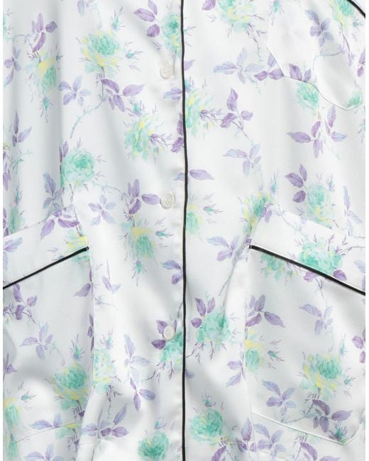 MSGM Blue Shirt Polyester