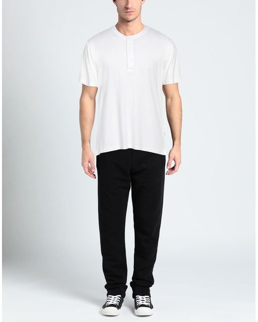 Liu Jo White Liu •Jo T-Shirt Lyocell, Cotton for men