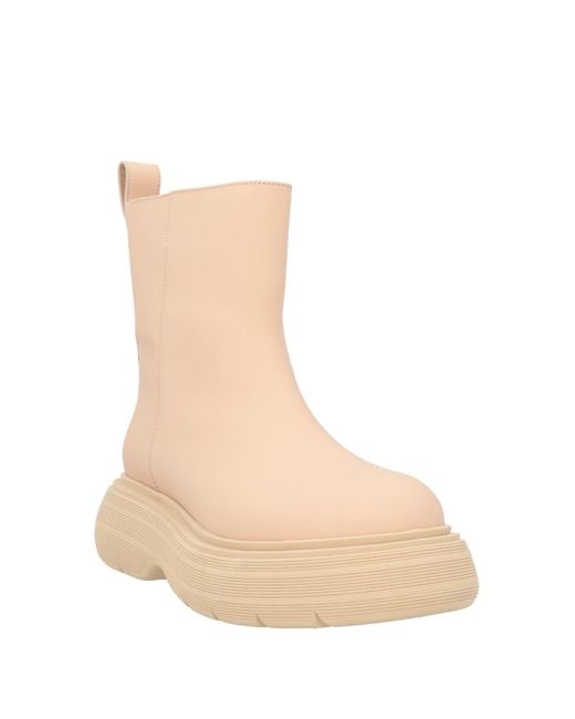 Gia Borghini Natural Ankle Boots