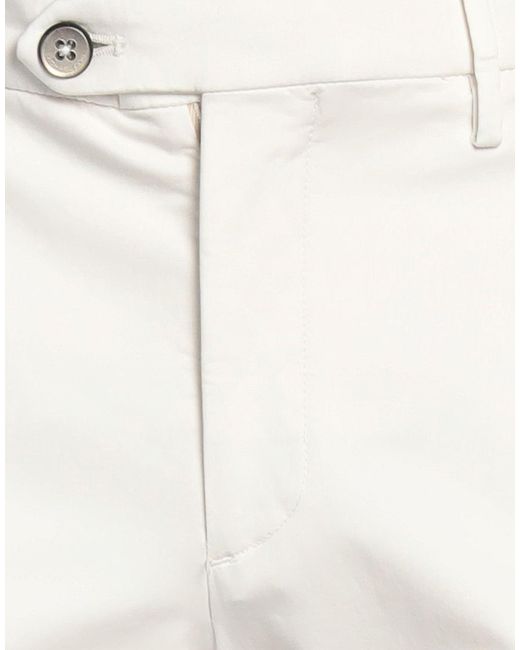 Michael Coal White Trouser for men