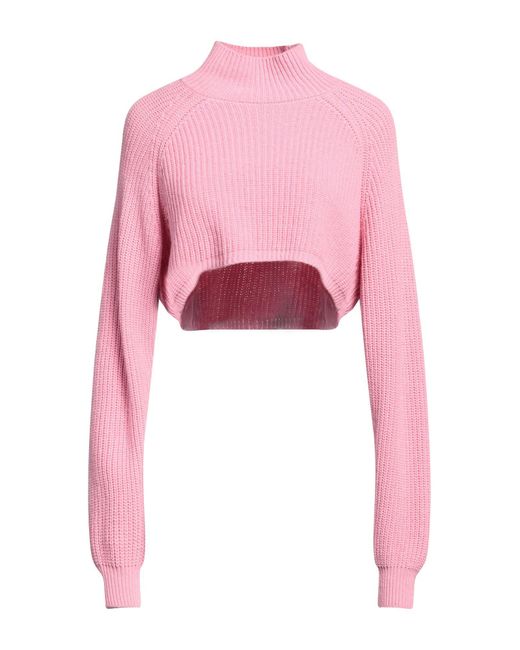 Moschino Jeans Pink Turtleneck