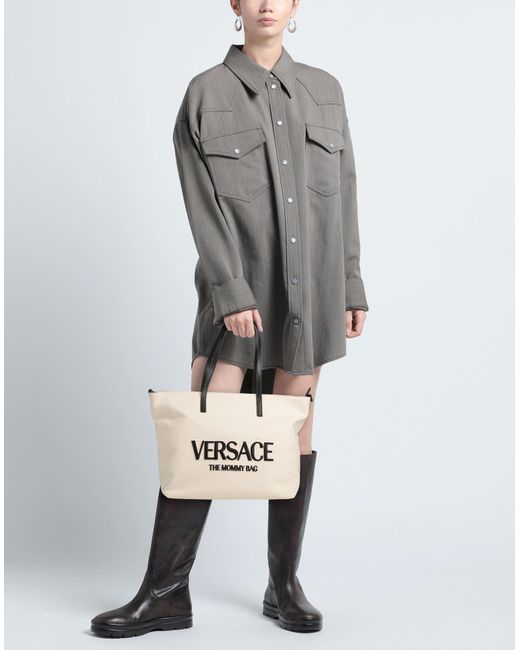 Versace Natural Handbag