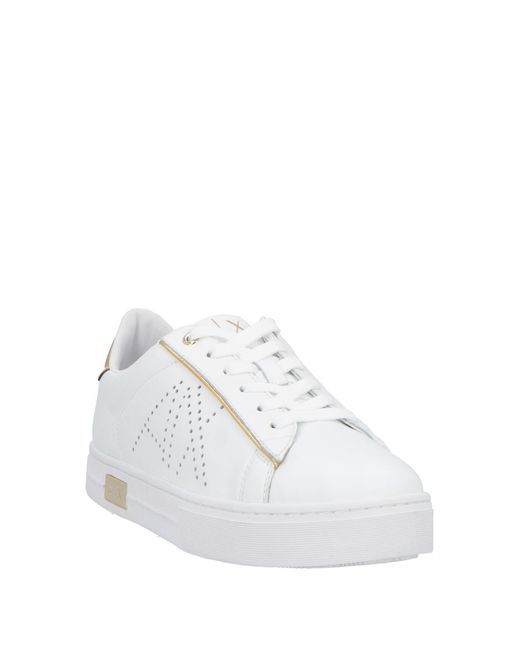 ARMANI EXCHANGE White Trainers