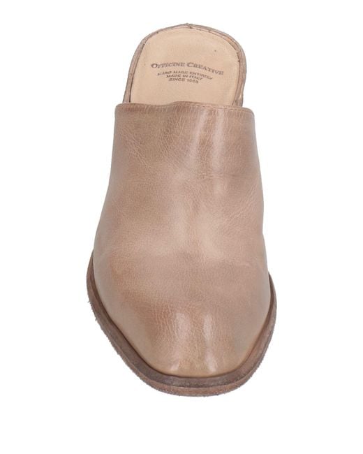 Officine Creative Brown Mules & Clogs