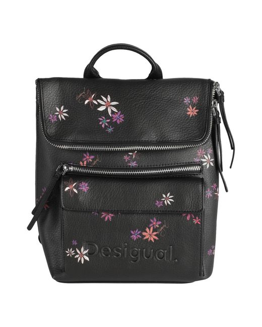 Desigual Black Rucksack