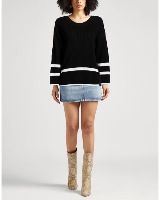 Pullover Alpha Studio en coloris Black