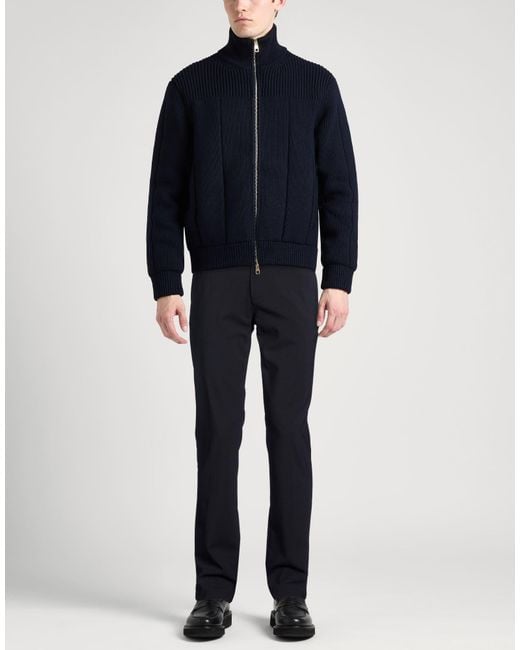 Eleventy Blue Platinum Midnight Pants Wool, Elastane for men