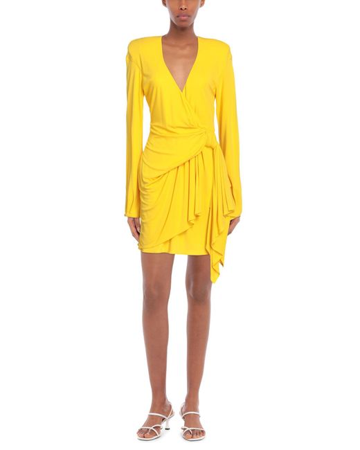 Dundas Yellow Mini Dress
