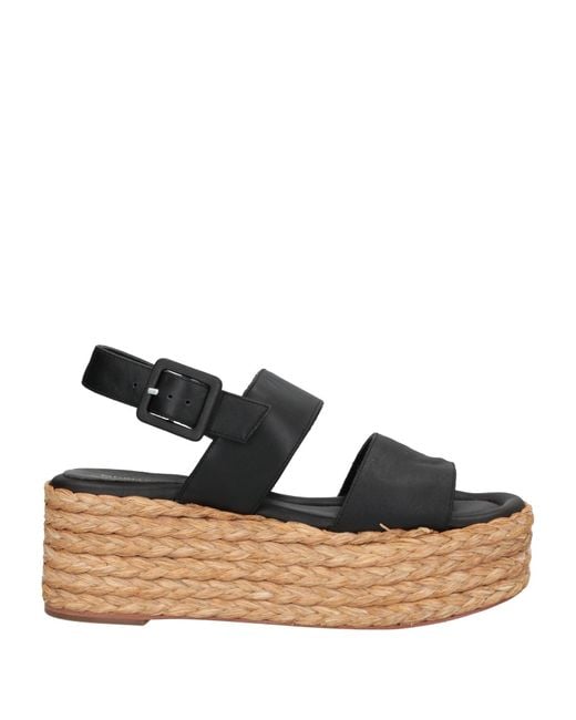 Paloma Barceló Black Espadrilles