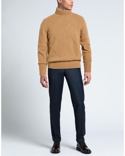 Heritage Brown Turtleneck for men