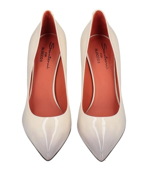 Santoni Pink Pumps