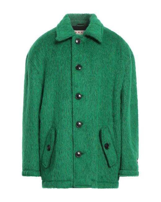 Marni Green Coat for men