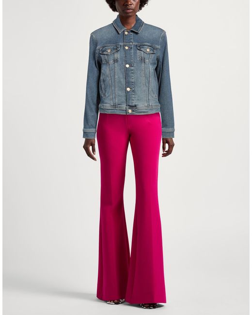 7 For All Mankind Blue Denim Outerwear