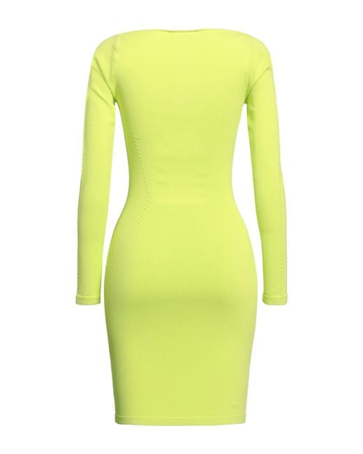 DSquared² Yellow Mini Dress