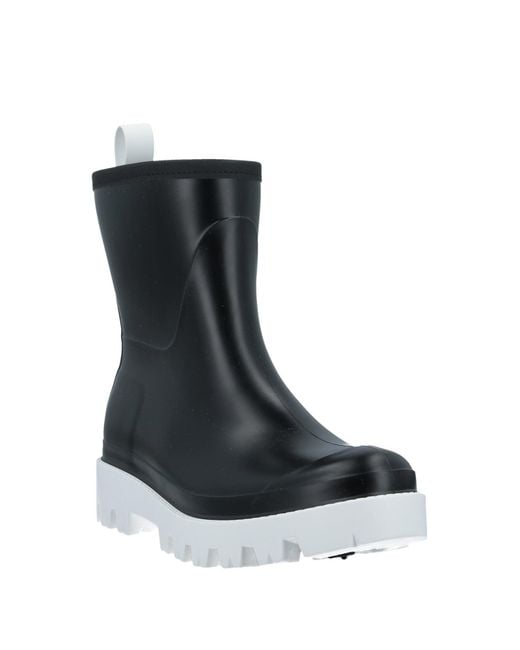 GIA COUTURE Black Ankle Boots
