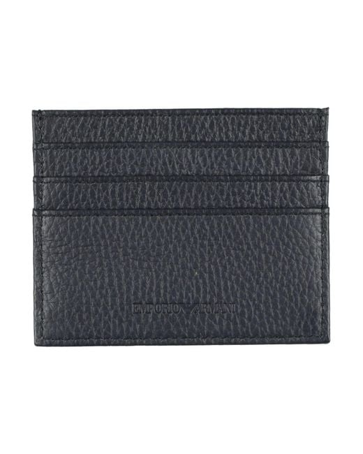 Emporio Armani Blue Cardholders for men