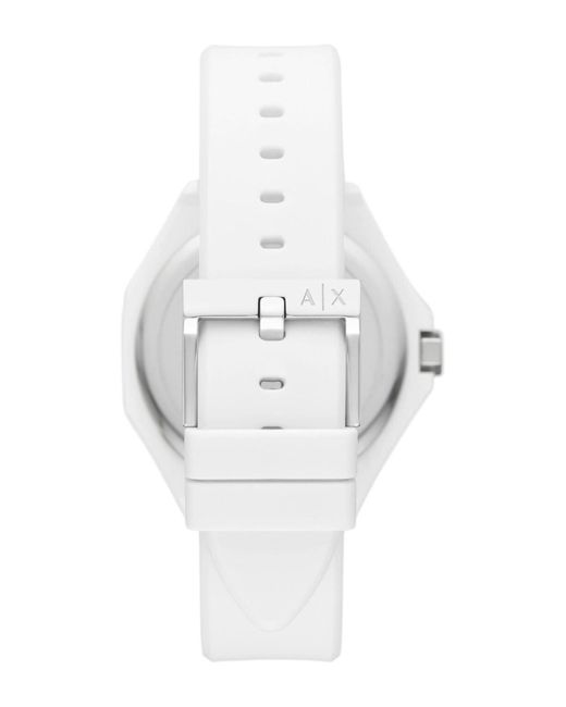 Armani Exchange Armbanduhr in White für Herren