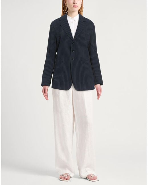 High Blue Tech Blazer Polyester, Elastane