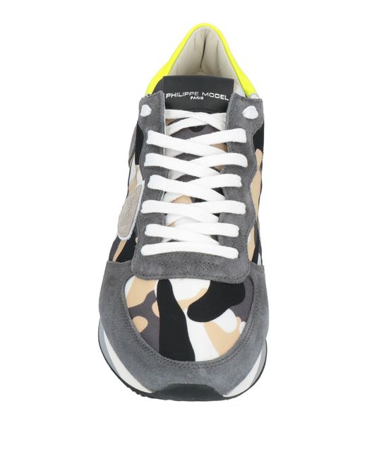 Philippe Model Gray Trainers for men