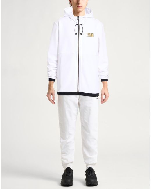 EA7 White Sweatshirt for men