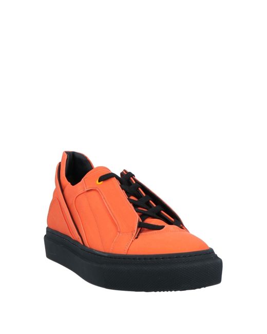 THE ANTIPODE Orange Sneakers for men